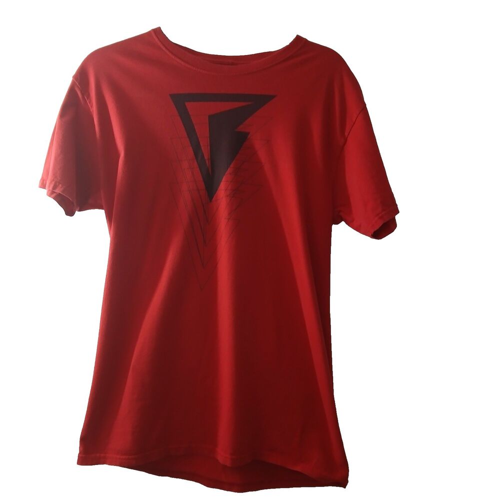 WWE Finn Balor Red 100% Cotton Graphic Crew Neck Tee-Shirt T-Shirt Size Medium